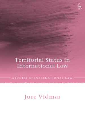 cover image of Territorial Status in International Law